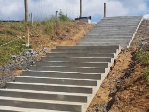concrete stairs