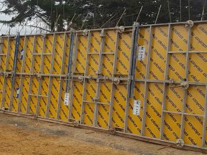 In-situ Concrete Wall Doka Shuttering